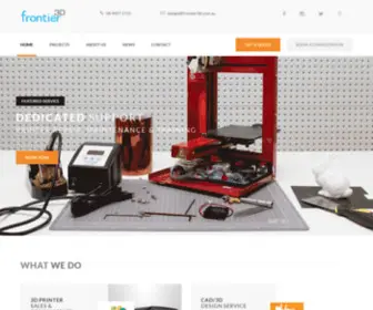 Frontier3D.com.au(3D Design Studio) Screenshot