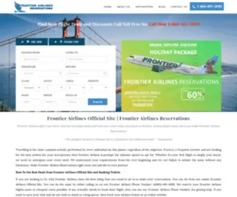 Frontierairlines-Reservations.com(Frontier Airlines Reservations) Screenshot