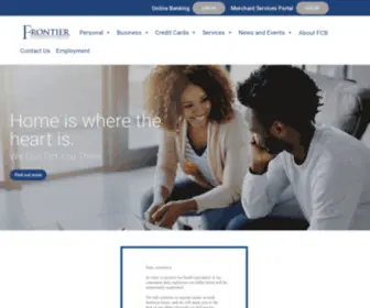 Frontiercommunitybank.com(Frontier Community Bank) Screenshot