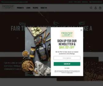 Frontiercoop.com(Frontier Co) Screenshot