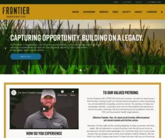 Frontiercooperative.com(Frontier Cooperative Company) Screenshot