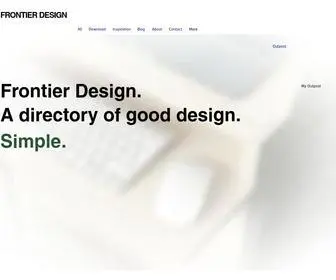 Frontierdesign.se(Great Furniture Designs) Screenshot