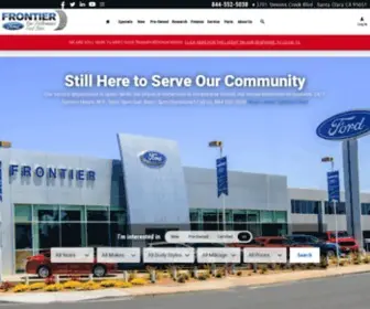 Frontierford.com Screenshot