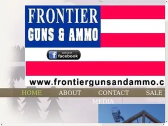 Frontierguns.com(Frontierguns) Screenshot