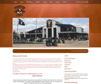 Frontierhog.com(Frontier Harley Owners Group) Screenshot