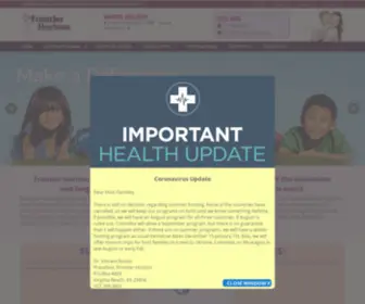 Frontierhorizon.org(Orphan Child Hosting) Screenshot