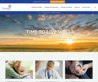 Frontierhospice.com(Frontier Hospice) Screenshot