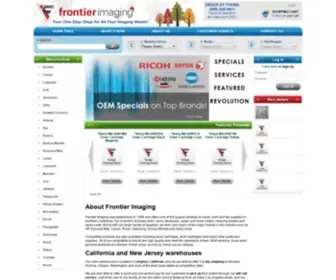 Frontierimaging.com(Frontier Imaging Inc) Screenshot
