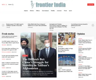 Frontierindia.com(Frontier India) Screenshot