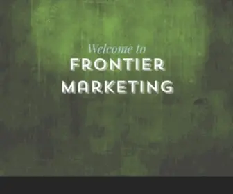 Frontiermarketinginc.com(Frontier) Screenshot