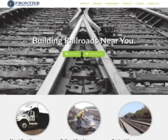 Frontierrailroad.com(Frontier Railroad Services) Screenshot