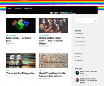 Frontiersla.com(Lesbian) Screenshot