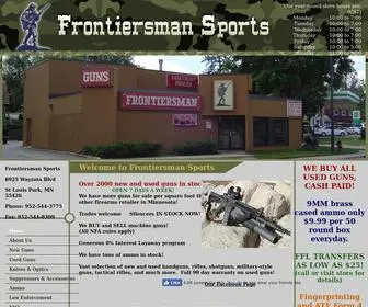 Frontiersmansports.net(Frontiersman Sports Inc) Screenshot