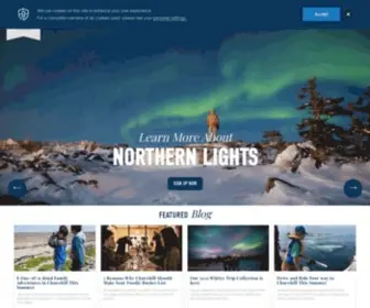 Frontiersnorth.com(Frontiers North Adventures) Screenshot