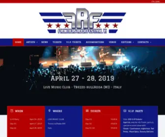 Frontiersrockfestival.com(Frontiers Rock Festival VI) Screenshot