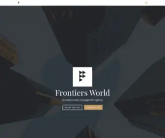 FrontiersWorld.org(Frontiers World) Screenshot