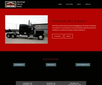 Frontiertruckwash.com(FTW) Screenshot