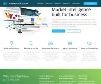 Frontierview.com(FrontierView combines world) Screenshot