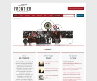 Frontierwealth.com(Frontier) Screenshot