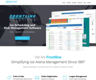 Frontline-Connect.com(Sports Center) Screenshot