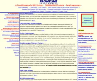 Frontline-Electronics.com(Frontline Electronics) Screenshot