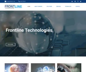 Frontline-INC.net(Frontline Technologies) Screenshot