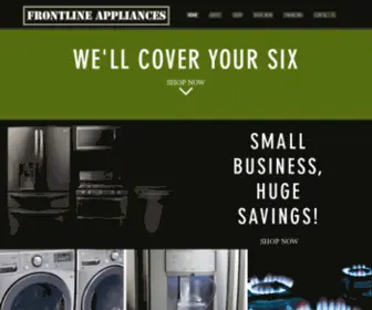 Frontlineappliances.com(Frontline Appliances) Screenshot