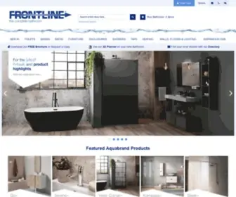 Frontlinebathrooms.co.uk(Frontline) Screenshot