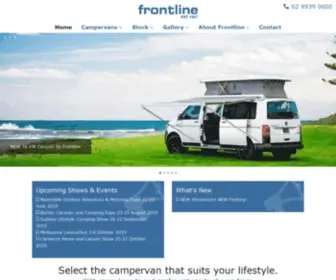 Frontlinecamper.com.au(Frontline Camper Conversions) Screenshot