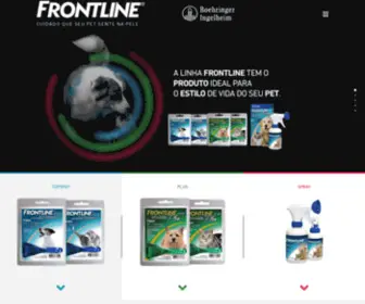 Frontline.com.br(Cachorro) Screenshot