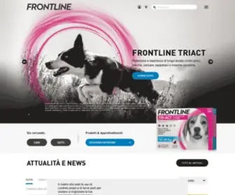 Frontlinecombo.it(Antiparassitari e Antipulci per Cani e Gatti) Screenshot