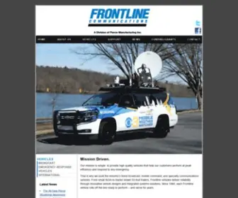 Frontlinecomm.com(Frontline Communications) Screenshot