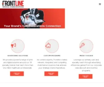 Frontlinemedcom.com(Frontline Medical Communications) Screenshot