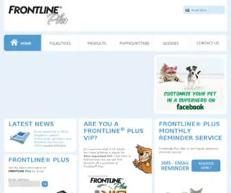 Frontlineplus.co.za(IIS Windows Server) Screenshot