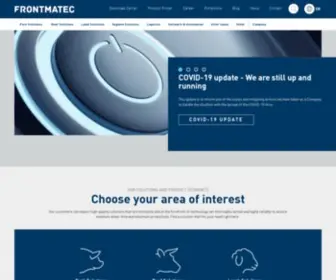 Frontmatec.com(Frontmatec) Screenshot