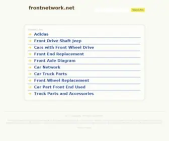Frontnetwork.net(Advergaming) Screenshot