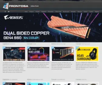Frontosa.co.za(Frontosa Information Technology) Screenshot