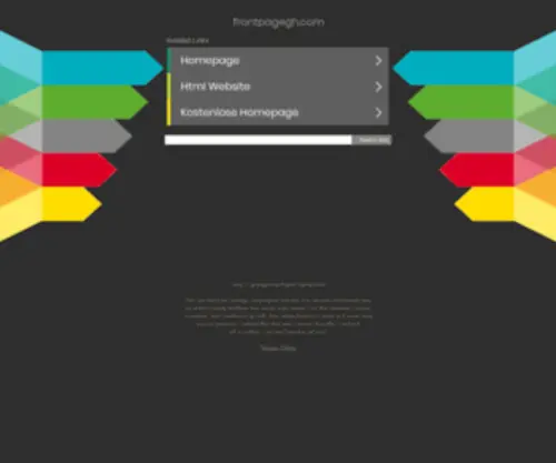 Frontpagegh.com(Maintenance Mode) Screenshot