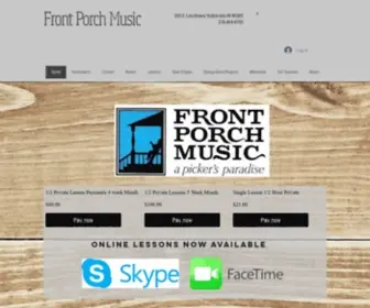 Frontporchmusic.com(Front Porch Music) Screenshot