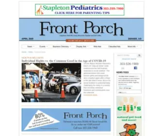 Frontporchne.com(The Front Porch) Screenshot