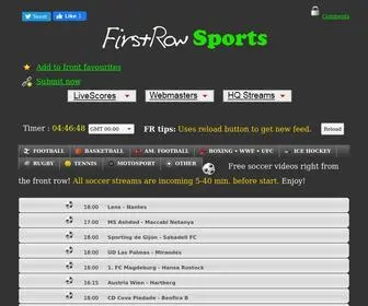 Frontrowsport.net(Frontrowsports streaming) Screenshot