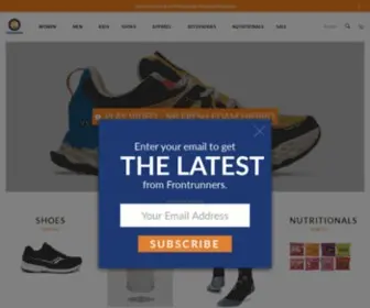 Frontrunners.ca(Frontrunners Footwear) Screenshot