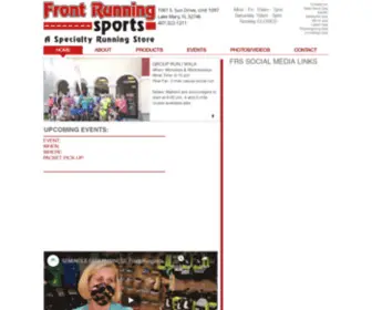 Frontrunningsports.com(HOME) Screenshot