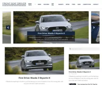 Frontseatdriver.co.uk(Reviews and features from motoring's Phil Huff) Screenshot