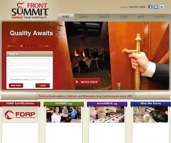 Frontsummit.com(FrontSUMMIT®) Screenshot