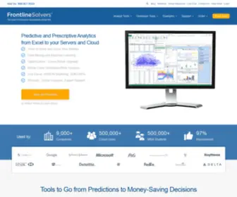 Frontsys.com(Excel Solver) Screenshot
