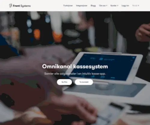 Frontsystems.com(Front Systems kassesystem) Screenshot