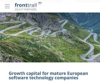 Fronttrail.com(Fronttrail Equity Partners) Screenshot