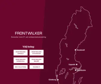 Frontwalker.se(Frontwalker) Screenshot