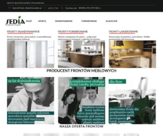 Fronty-Skandynawskie.pl(Producent frontów meblowych) Screenshot